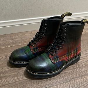 Dr Martens Tartan Boots